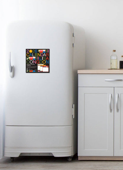 2026 Magnetic Calendar by Lisa Congdon