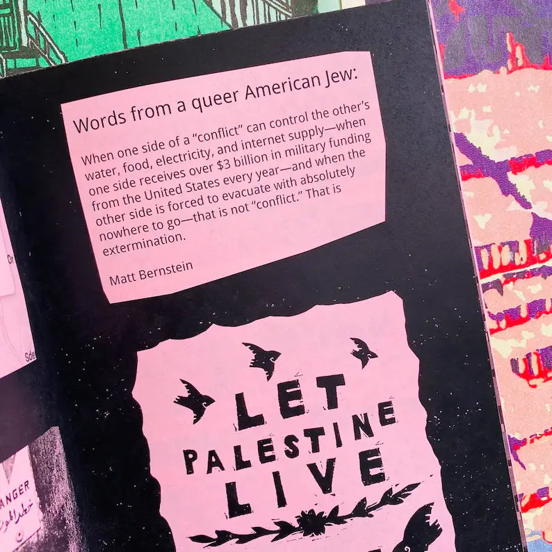 Queer Voices from the Fight for Palestinian Liberation zine