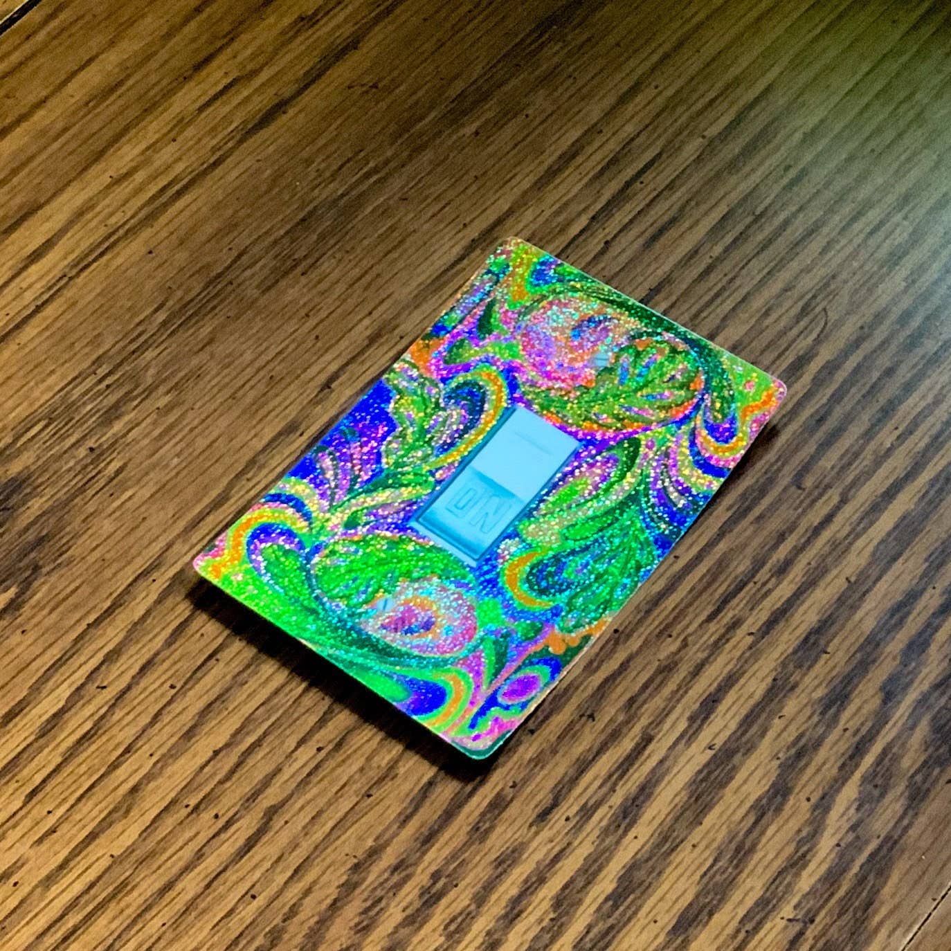 Psychedelic Sparkle ON Sticker, GROW