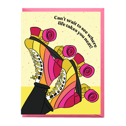 Graduation Skates Card