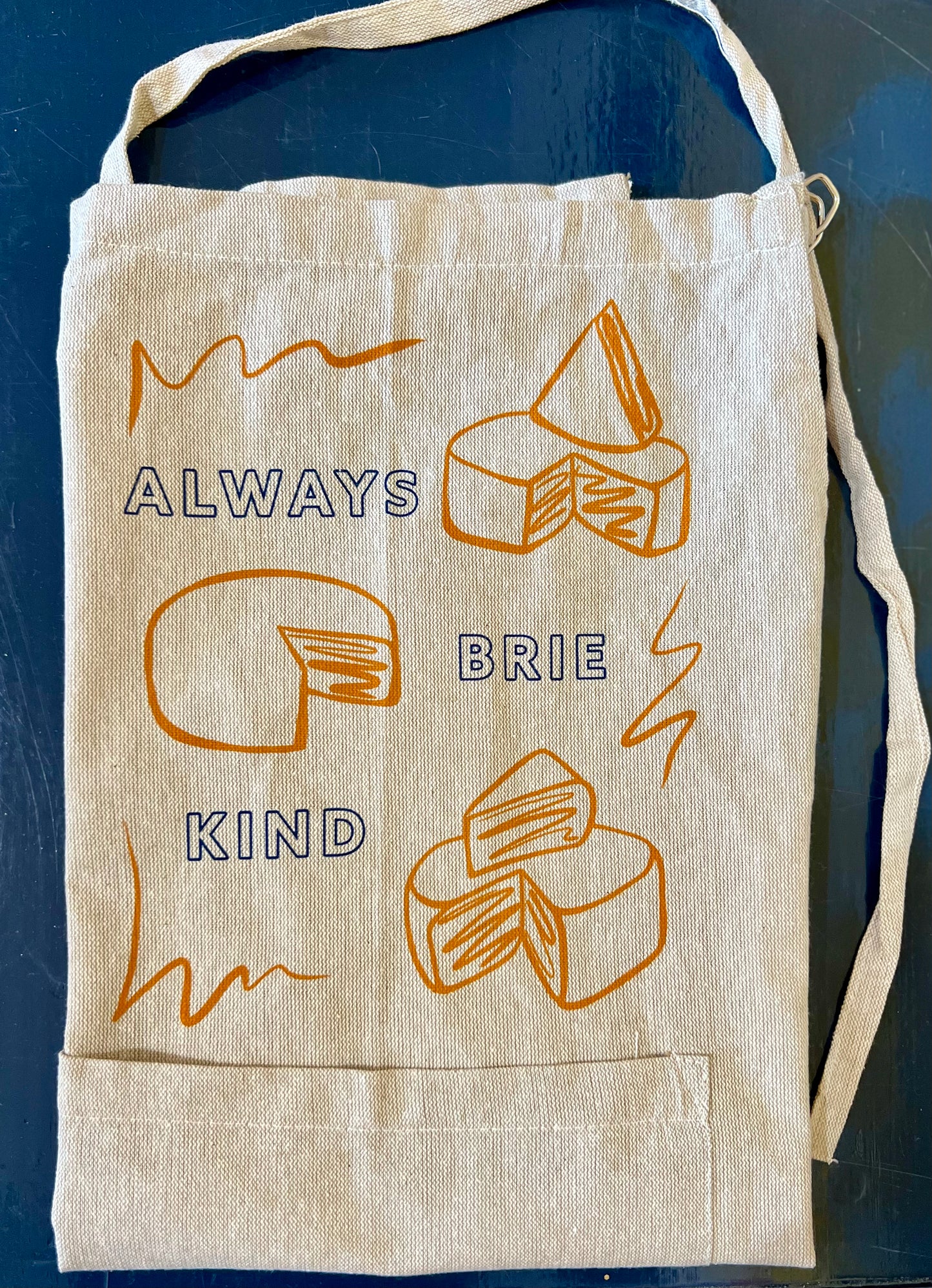 Always Brie Kind Chambray Apron