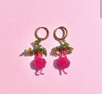Beet Earrings - Dreamsong