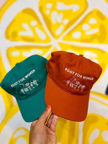 Root for Women Baseball Hat