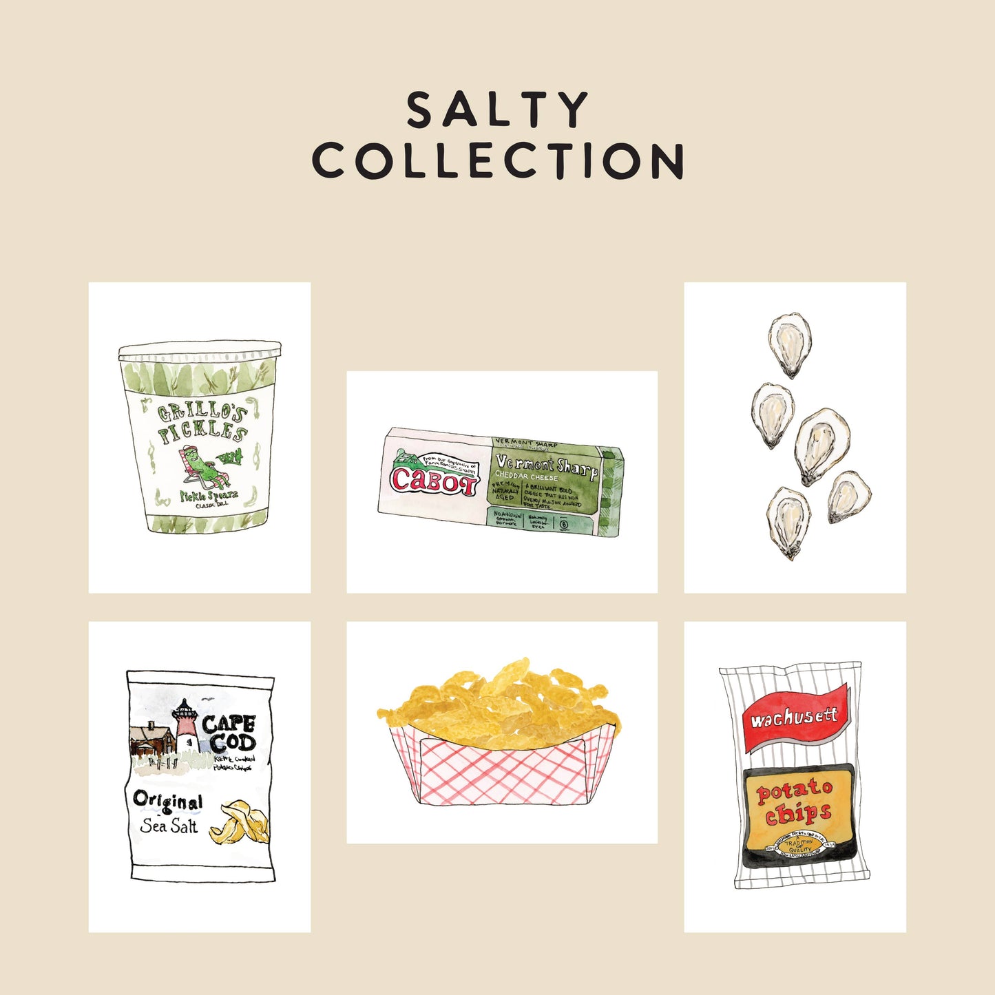 Tiny Prints -  New England Summer- Sarah Wormann Art