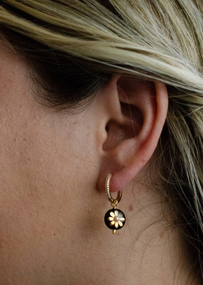 Jill Makes - Mira Flower Dangle Earrings