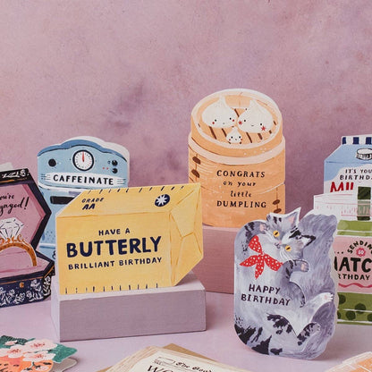 Butter Birthday Card | Sister Paper Co.