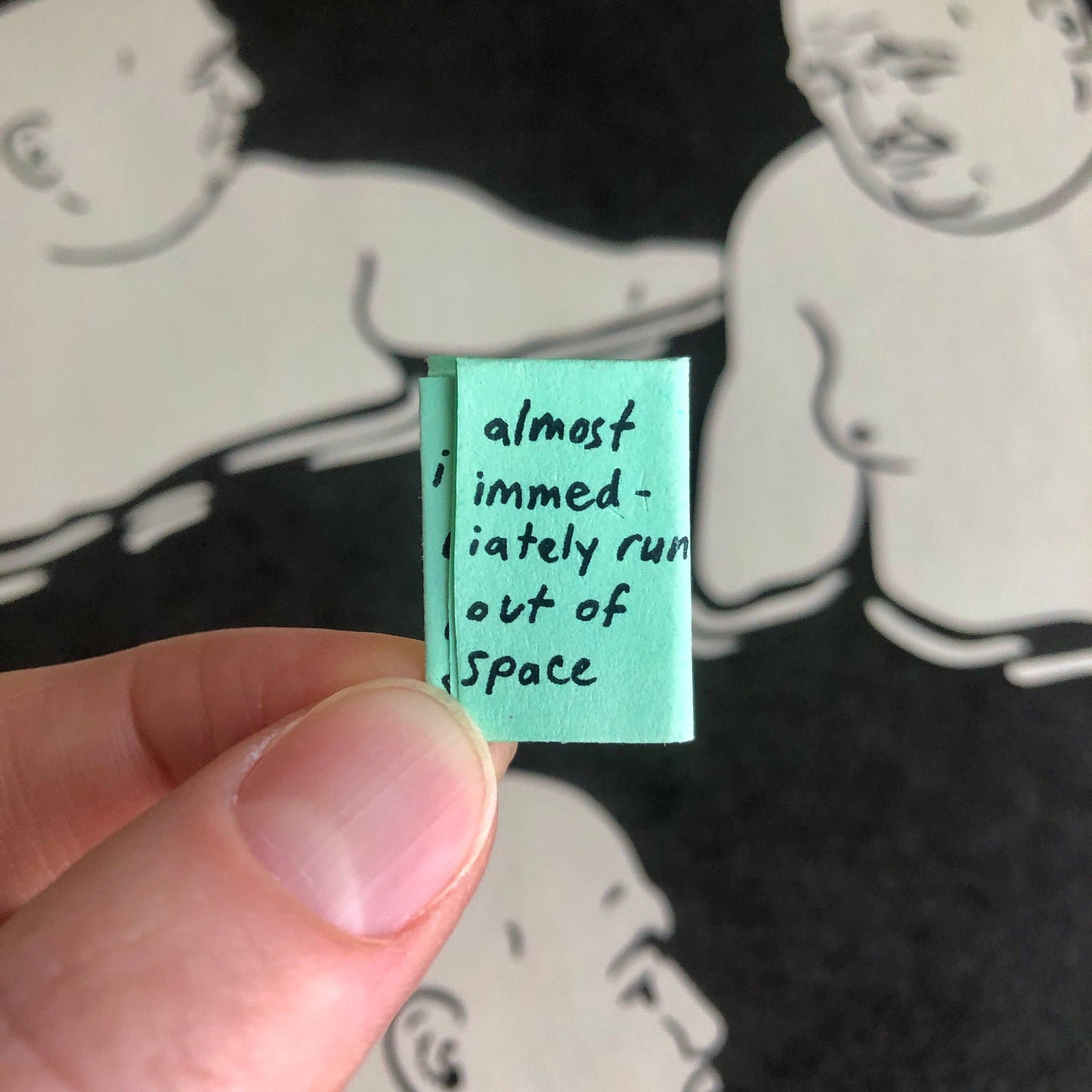 A tiny Zine About Making Things And Starting Projects