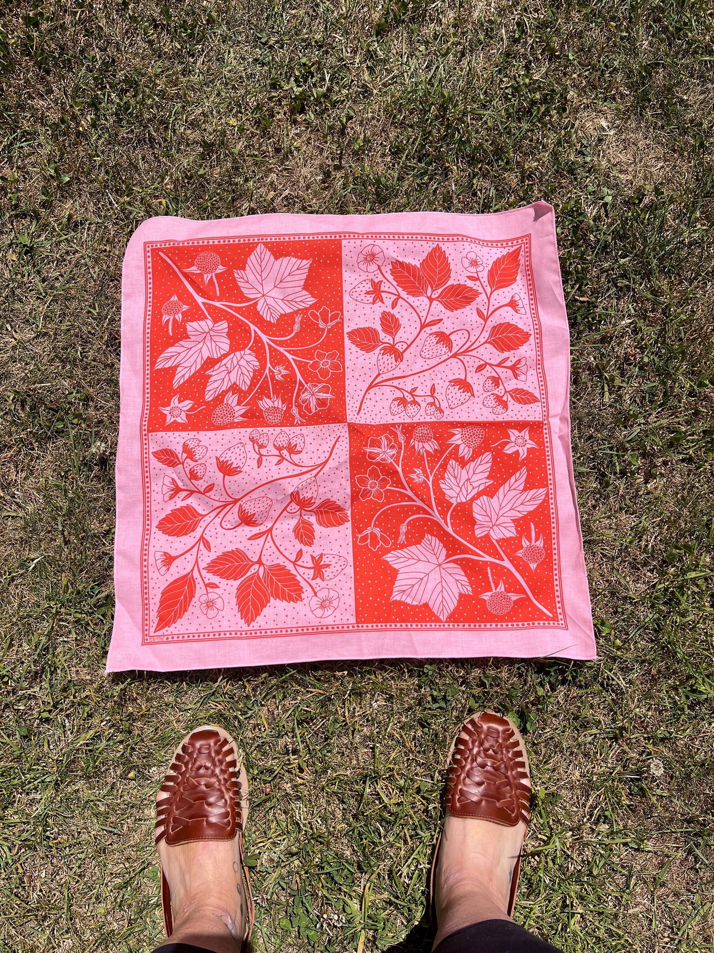 Berry Bandana by Pen+Pine