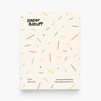Happy Birth-month Birthday Card- paper&stuff -