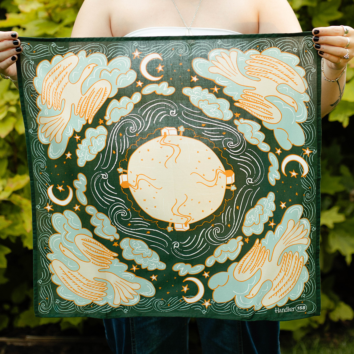 Luna Bandana- Handker Bandanas