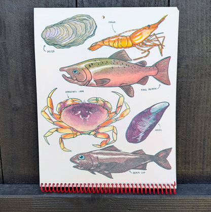 2026 Seasonal Produce Risograph Calendar- Christina Hu