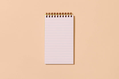 Farfalle Bowtie Pasta Letterpress Pocket Notebook