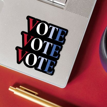Vote Vote Vote Sticker — SHEWOLF Designs
