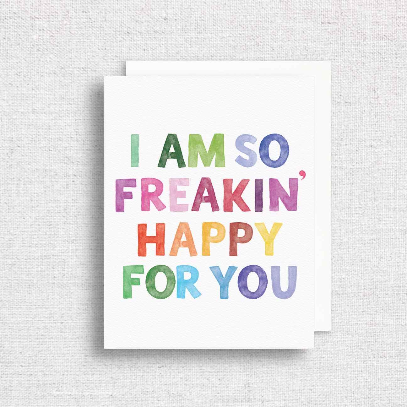 Gert & Co - So Freakin' Happy For You Friendship Card