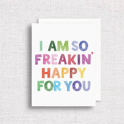 Gert & Co - So Freakin' Happy For You Friendship Card