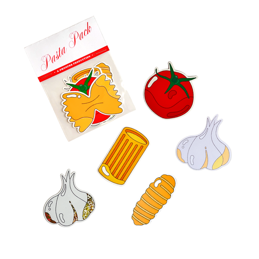 Marianna Fierro Shop - Pasta Sticker Pack