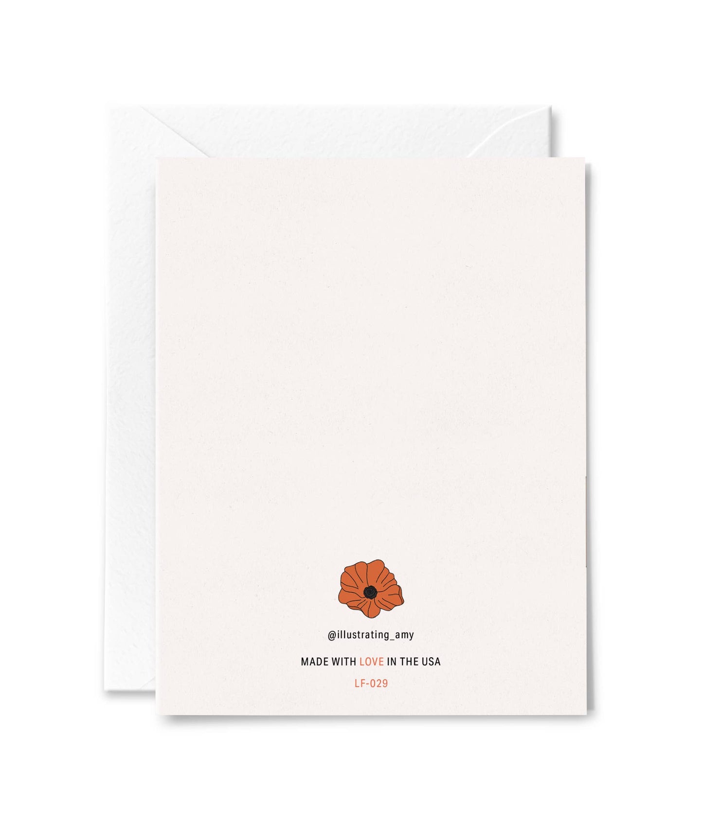 Hand Holding Flower Bouquet General Card