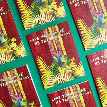 Redwoods Love - Card