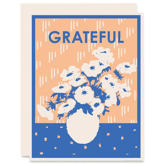 Heartell Press - Grateful for Anemonies Gratitude Card