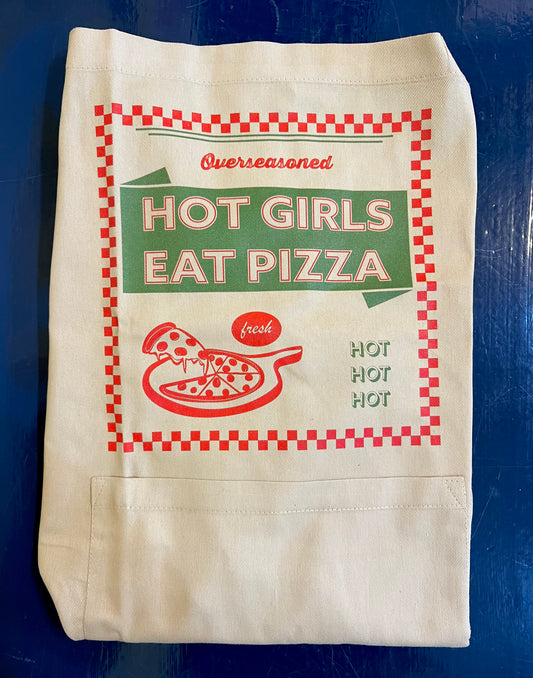 Hot Girls Eat Pizza Apron