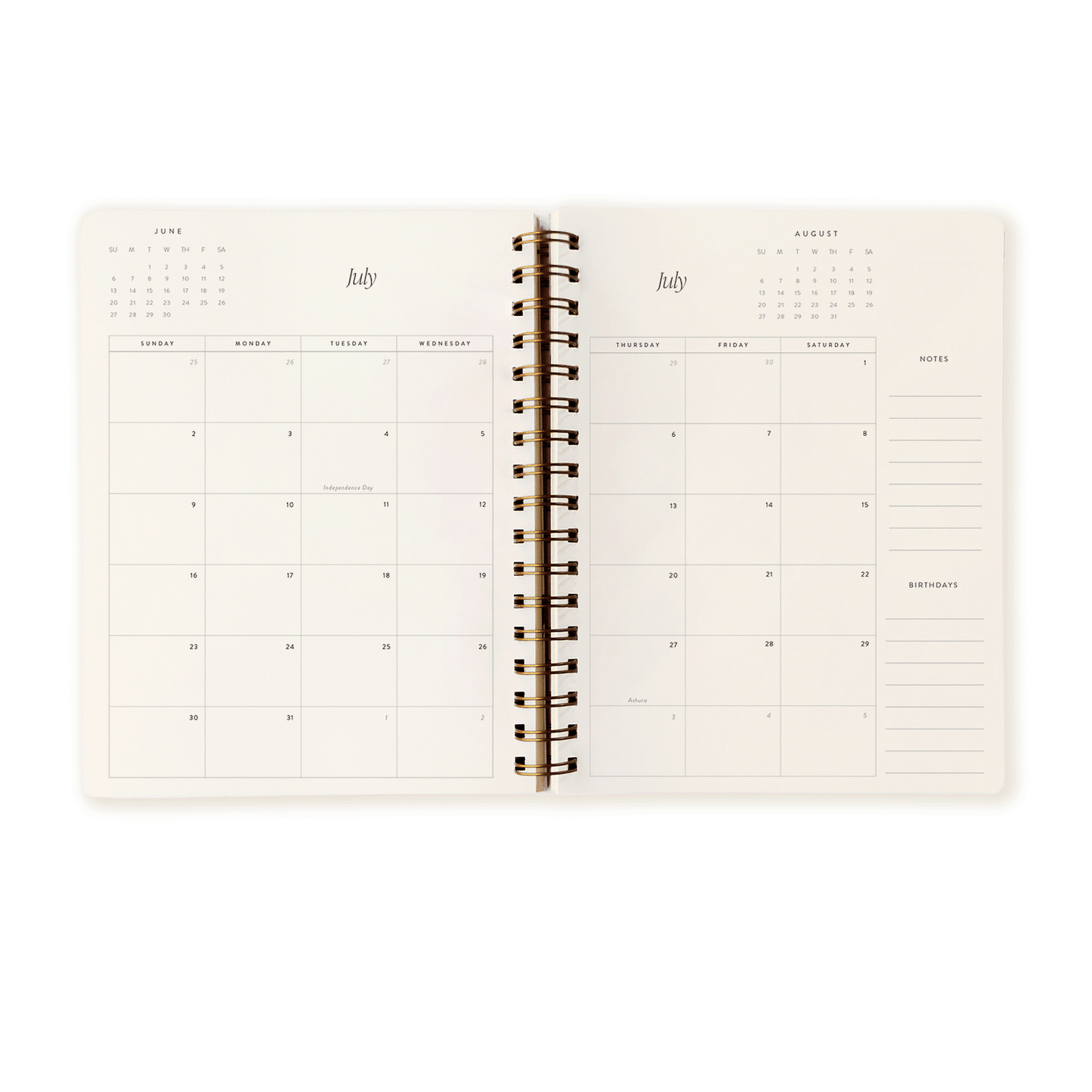 Tigerlily 2024 Mini Weekly Planner: Calendar Year (Jan-Dec)