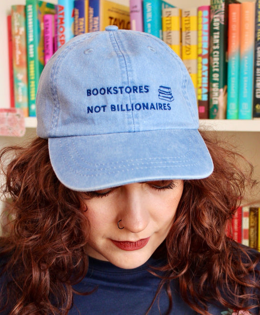Bookstores Not Billionaires Baseball Hat