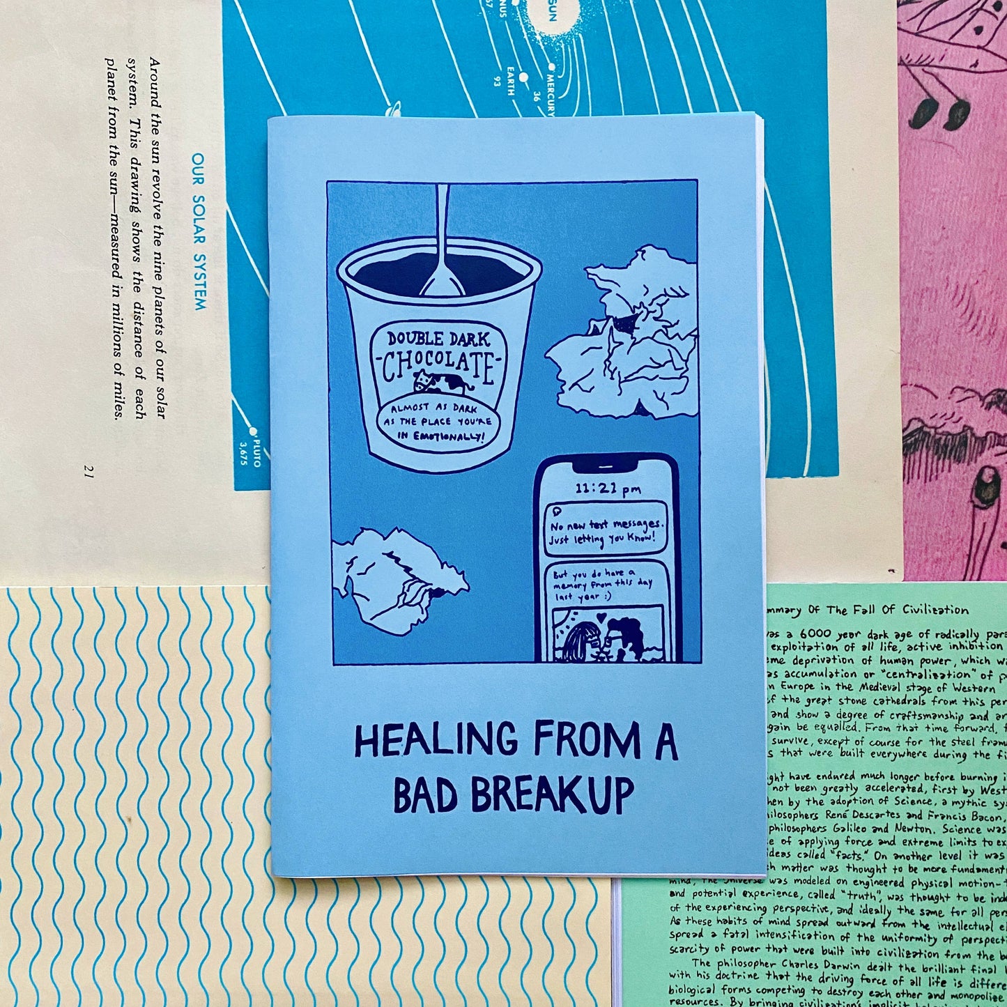 Healing From A Bad Breakup Zine