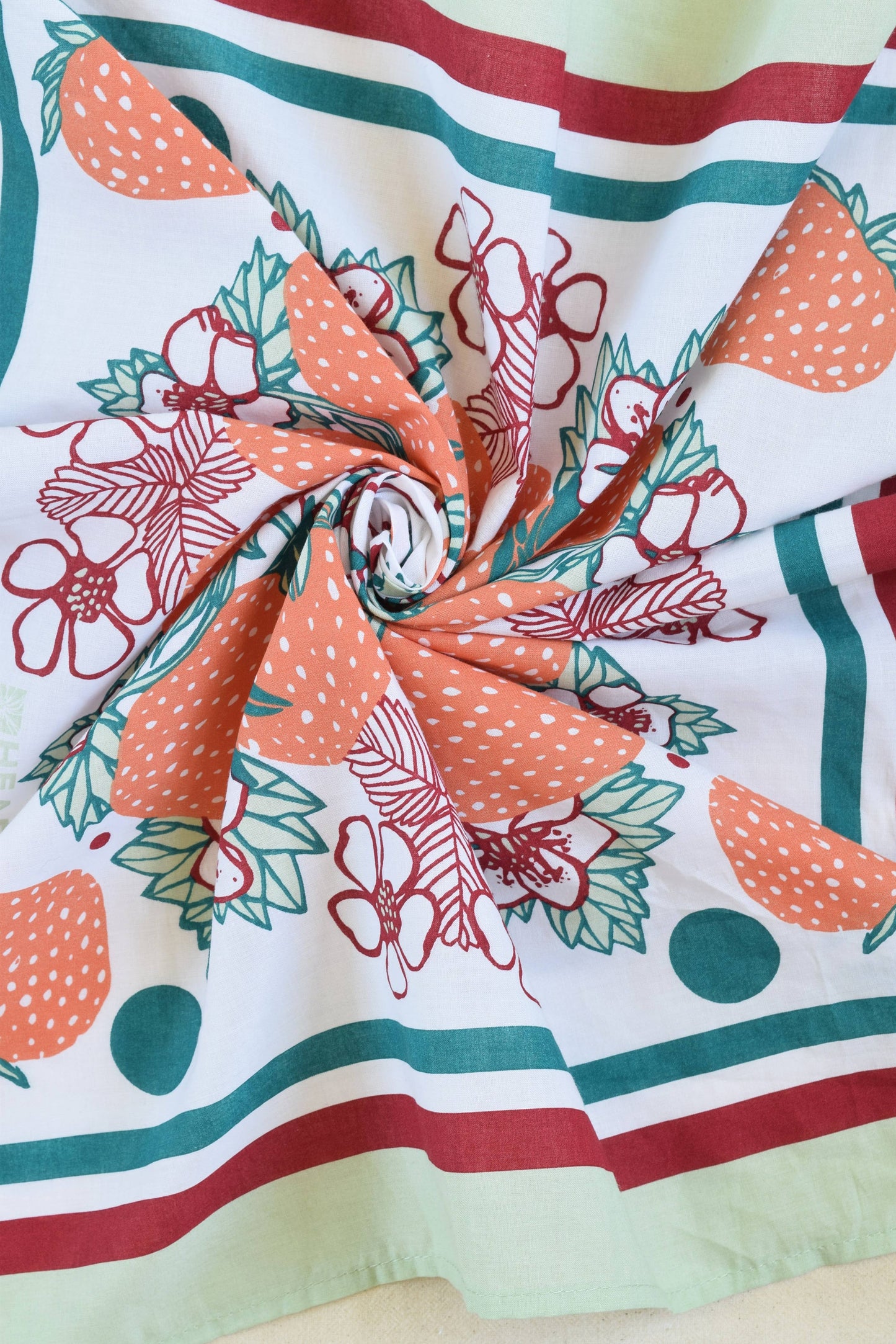 Strawberry Patch Bandana - Hearth and Harrow