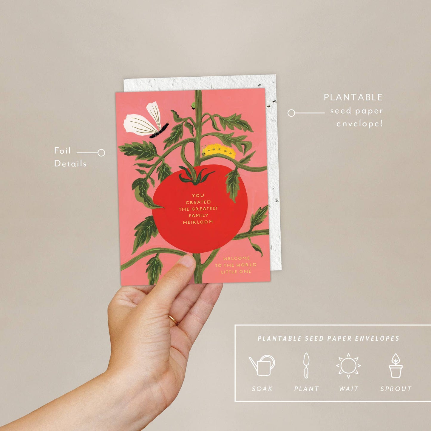Heirloom - Baby Card