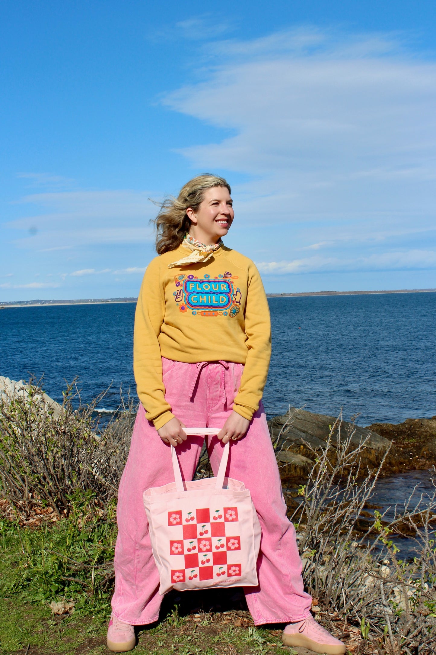 Cherry Picnic Tote Bag