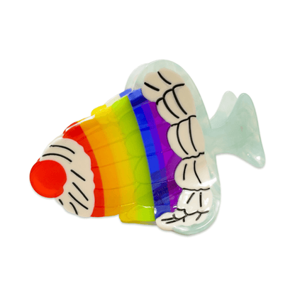 Jenny Lemons - Large Rainbow Jello Cake Hair Claw Clip