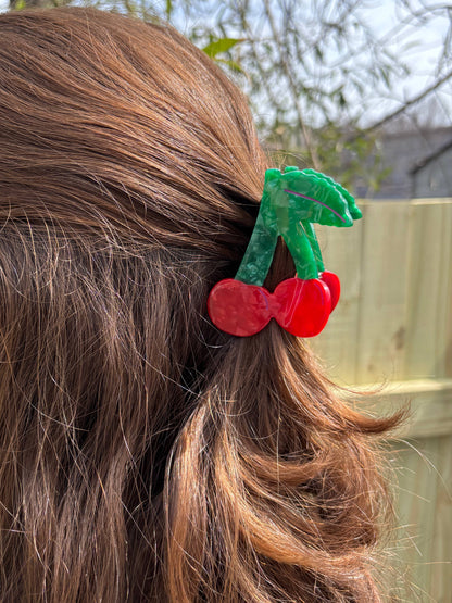 Line & Co - Cherry Claw Clip