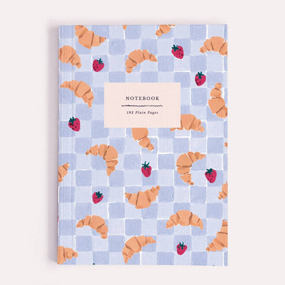 Croissant Cafe Notebook | Sister Paper Co.