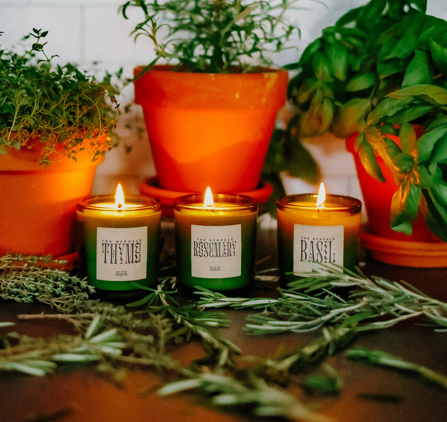 Rosemary Mini - Soy Much Brighter Candle Co.