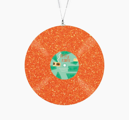 Taylor Swift life of a showgirl vinyl album Sparkle Sticker