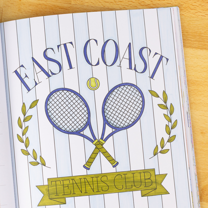 Coastal Americana Coloring Book- Elyse Breanne Design