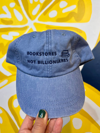 Bookstores Not Billionaires Baseball Hat
