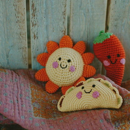 Pebble - Pretend Play Food Rattle - Taco