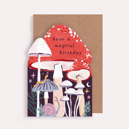 Mushroom Birthday Card | Sister Paper Co.