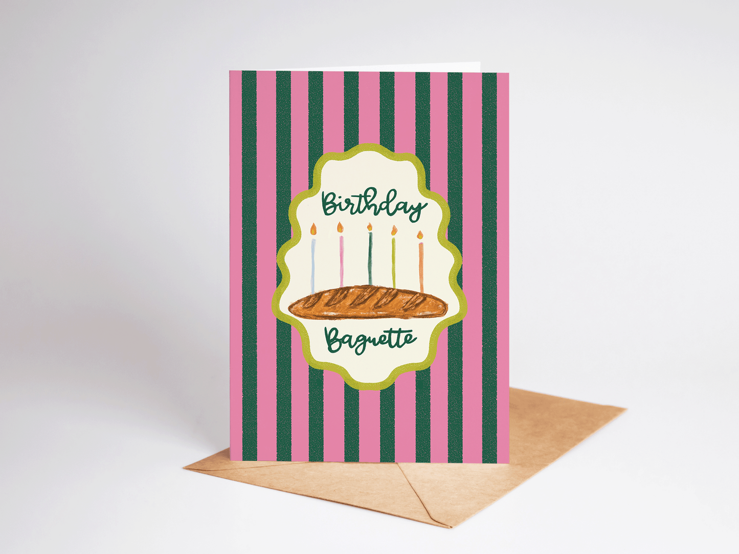 Birthday Baguette Card