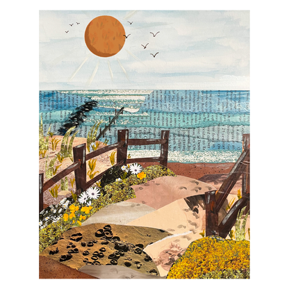 Beach Sunrise Art Print