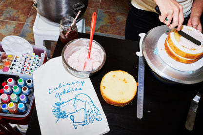 Culinary Goddess Tea Towel