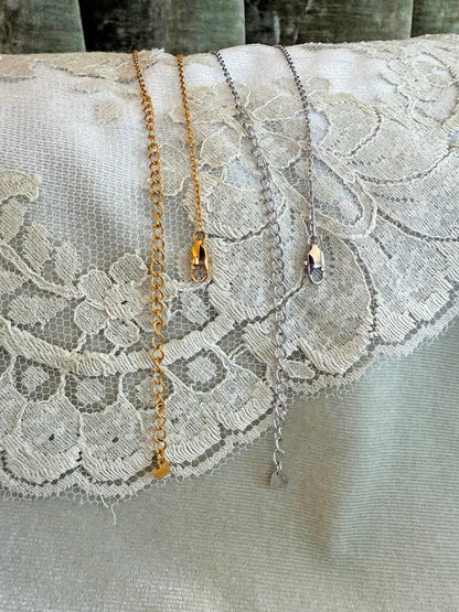 Bread Charm Necklace- Gold