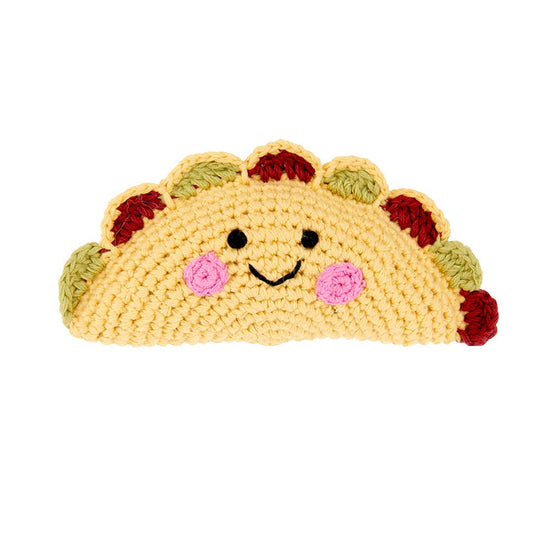 Pebble - Pretend Play Food Rattle - Taco