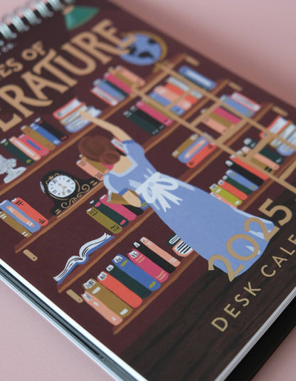 Idlewild Co. - Ladies of Literature 2025 Desk Calendar