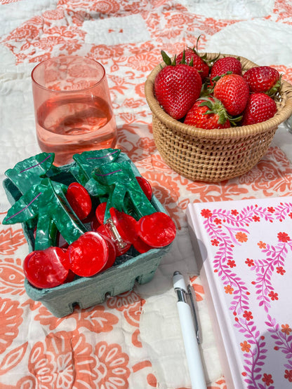 Line & Co - Cherry Claw Clip