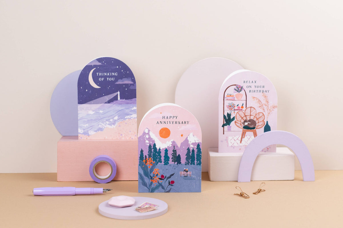 Anniversary Sunset Card | Sister Paper Co.