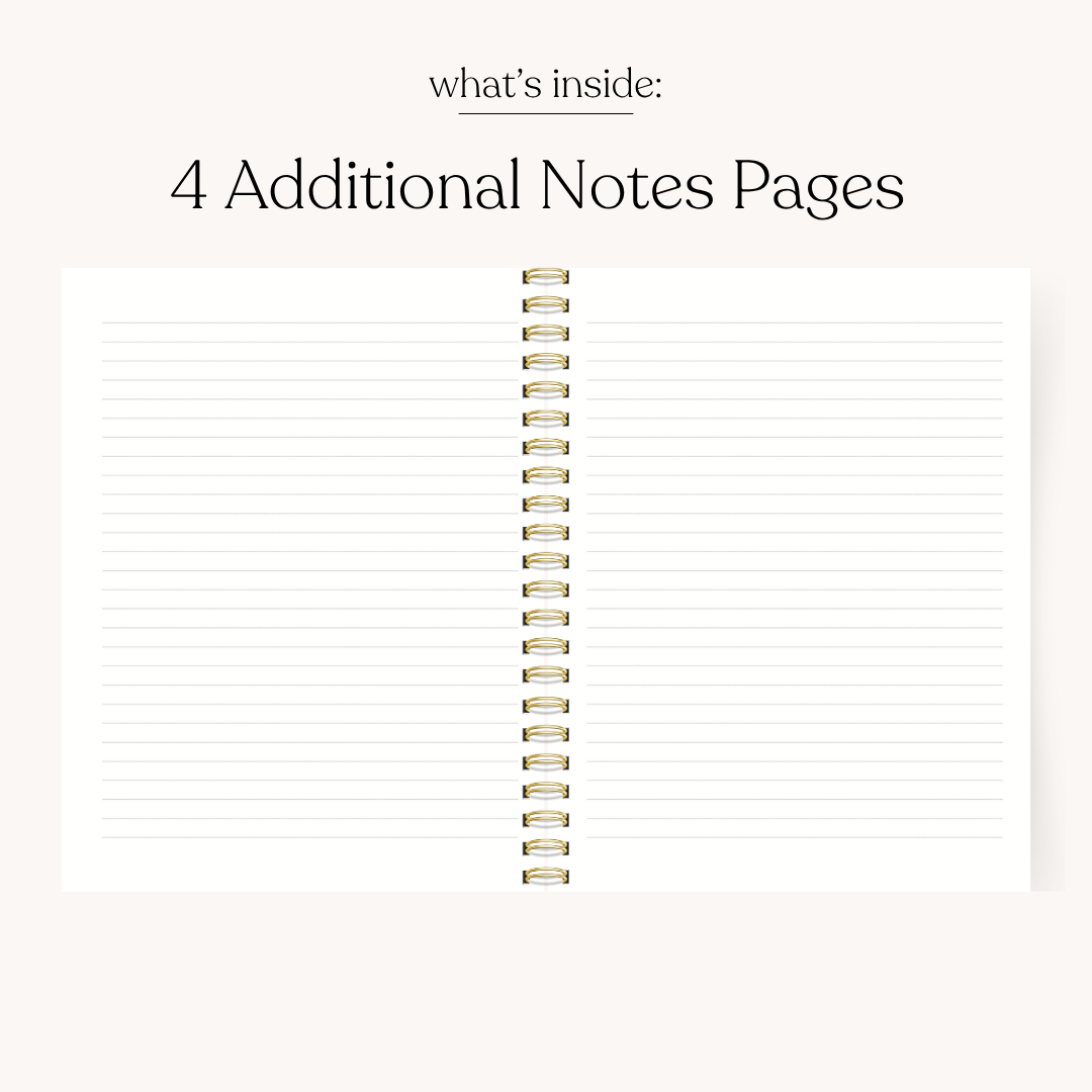 Coastal Patchwork Undated Planner: 8.5x11- Elyse Breanne Design