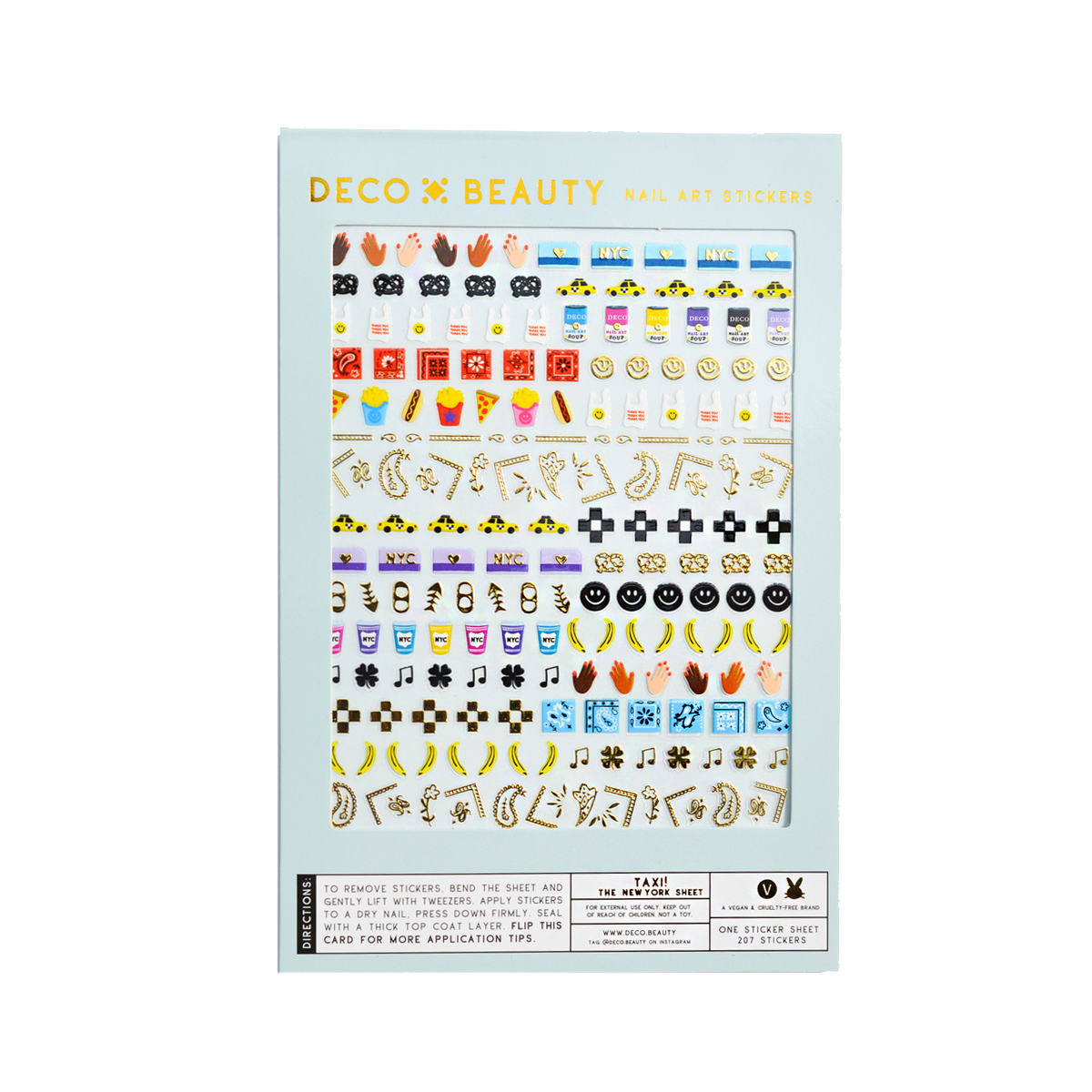 Deco Beauty - Nail Art - Taxi! (NYC)