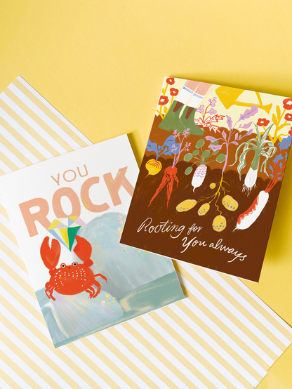 Rooting For You Card- Karen Schipper
